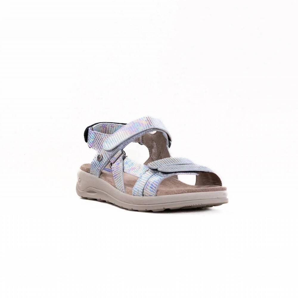 NEW WOLKY women's manilla arezzo leather sandals in multi